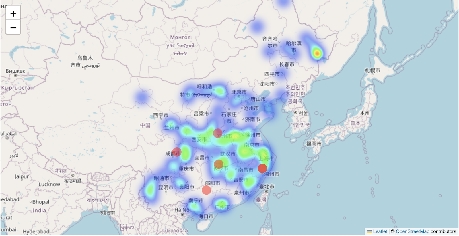 产品需求热力图